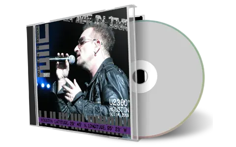 Artwork Cover of U2 2009-10-14 CD Houston Audience