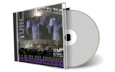 Artwork Cover of U2 2009-10-20 CD Phoenix Audience