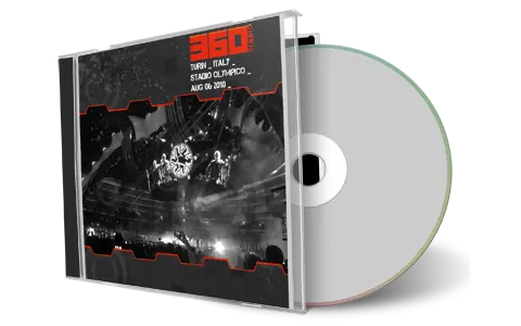 Artwork Cover of U2 2010-08-06 CD Turin Audience