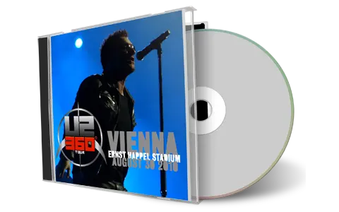Artwork Cover of U2 2010-08-30 CD Vienna Audience