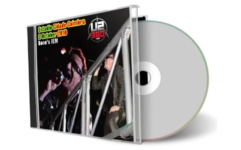Artwork Cover of U2 2010-10-02 CD Coimbra Audience