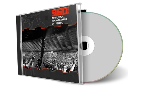 Artwork Cover of U2 2010-10-08 CD Rome Audience