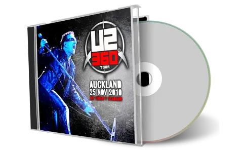 Artwork Cover of U2 2010-11-25 CD Auckland Audience