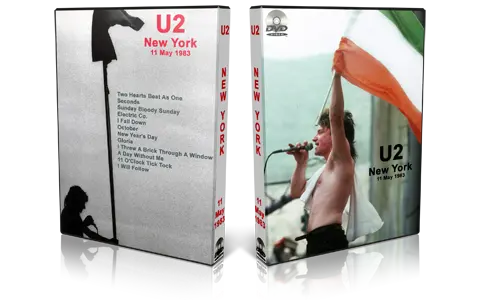 Artwork Cover of U2 1983-05-11 DVD New York City Audience
