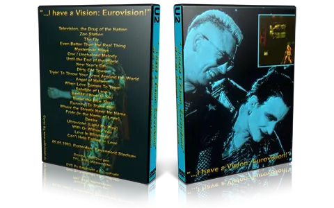 Artwork Cover of U2 1993-05-09 DVD Rotterdam Audience