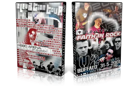 Artwork Cover of U2 2001-05-31 DVD Buffalo Audience