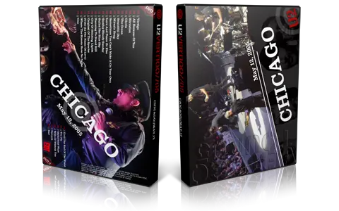 Artwork Cover of U2 2005-05-12 DVD Chicago Audience