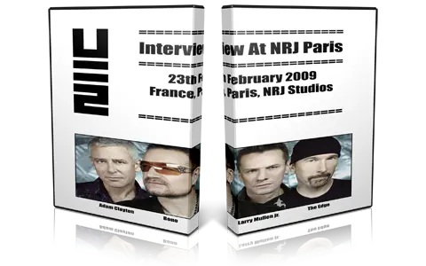 Artwork Cover of U2 2009-02-23 DVD Canal Plus Proshot