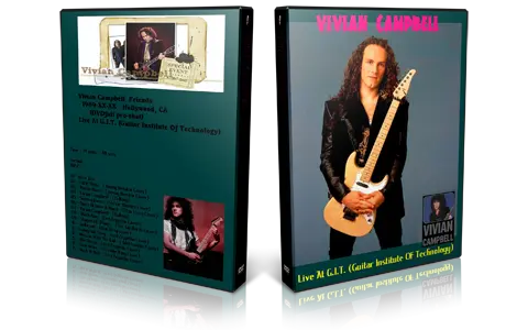 Artwork Cover of Vivian Campbell Compilation DVD Hollywood 1989 Proshot