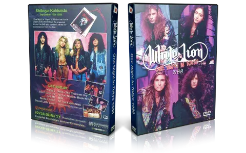 Artwork Cover of White Lion 1988-09-18 DVD Tokyo Proshot