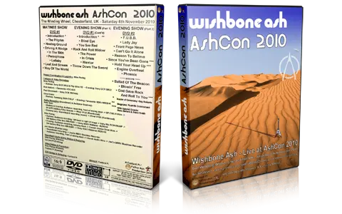 Artwork Cover of Wishbone Ash 2010-11-06 DVD Chesterfield Audience