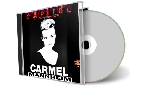 Artwork Cover of Carmel 1987-12-07 CD Mannheim Audience