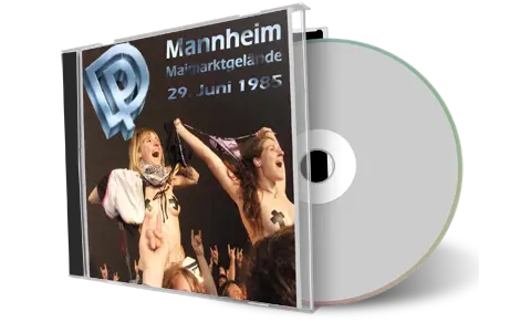 Artwork Cover of Deep Purple 1985-06-29 CD Mannheim Audience