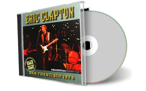 Artwork Cover of Eric Clapton 1974-07-21 CD San Francisco Audience