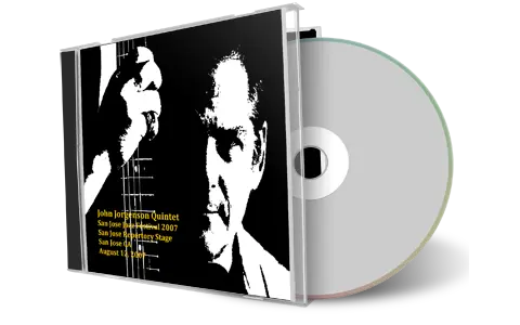 Artwork Cover of John Jorgenson Quintet 2007-08-12 CD San Jose Audience