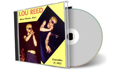 Artwork Cover of Lou Reed 1973-09-17 CD Paris Audience