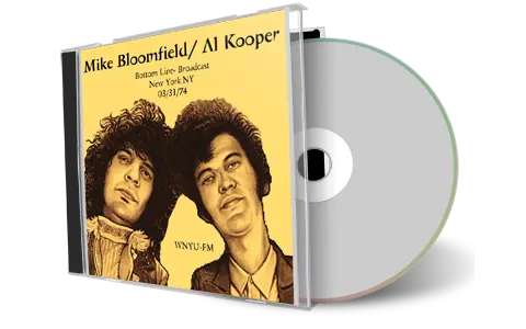 Artwork Cover of Mike Bloomfield 1974-03-31 CD New York City Soundboard