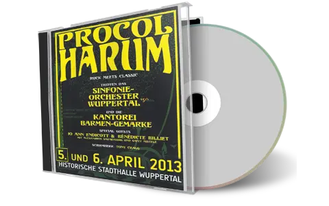 Artwork Cover of Protocol Harum 2013-04-05 CD Wuppertal Audience