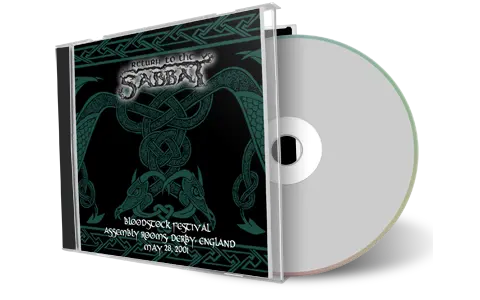 Artwork Cover of Sabbat 2001-05-28 CD Derby Audience