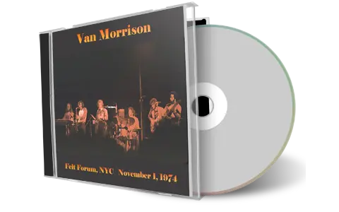Artwork Cover of Van Morrison 1974-11-01 CD New York City Audience