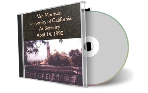 Artwork Cover of Van Morrison 1990-04-14 CD Berkeley Audience