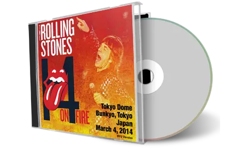 Artwork Cover of Rolling Stones 2014-03-04 CD Tokyo  Audience