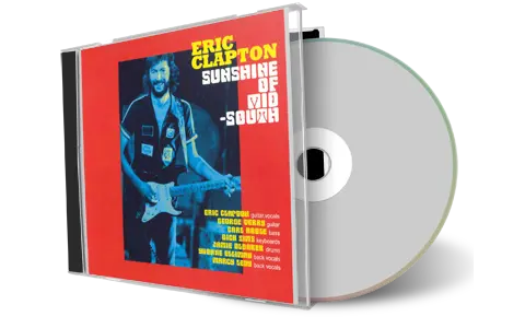 Artwork Cover of Eric Clapton 1975-06-18 CD Memphis Soundboard