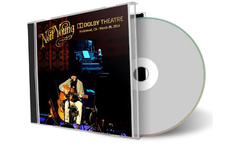 Artwork Cover of Neil Young 2014-03-29 CD Hollywood Audience