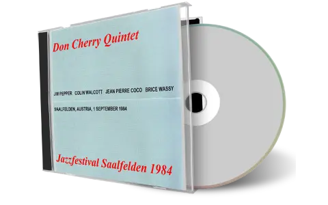 Artwork Cover of Don Cherry 1984-09-01 CD Saalfelden Audience