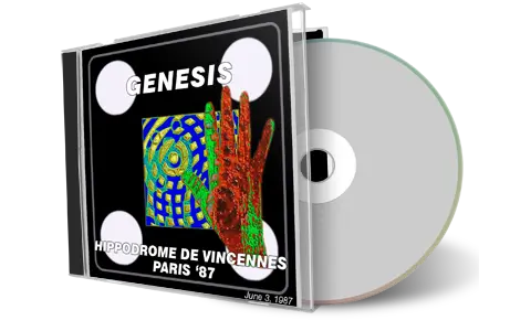 Artwork Cover of Genesis 1987-06-03 CD Paris Audience