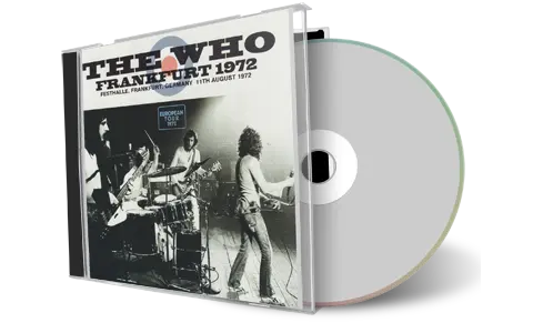 Artwork Cover of The Who 1972-08-11 CD Frankfurt Audience