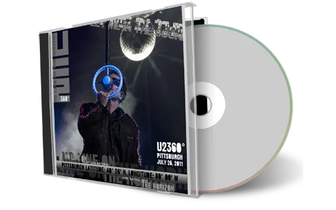 Artwork Cover of U2 2011-07-26 CD Pittsburgh Audience