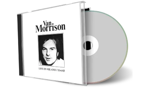 Artwork Cover of Van Morrison 1983-11-06 CD Milan Audience