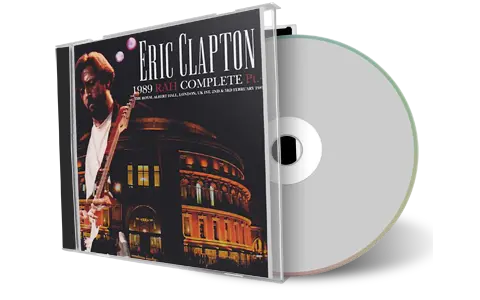 Artwork Cover of Eric Clapton 1989-02-02 CD London Audience