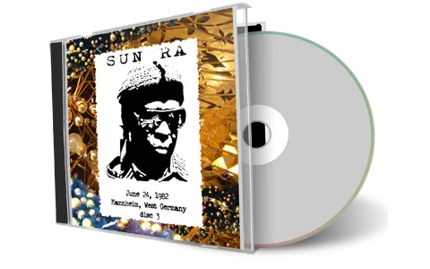 Artwork Cover of Sun Ra 1982-06-24 CD Mannheim Audience