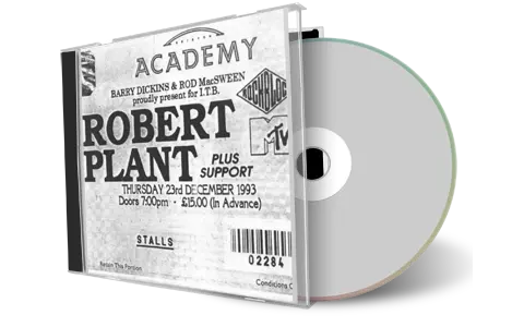 Artwork Cover of Robert Plant 1993-12-23 CD London Audience