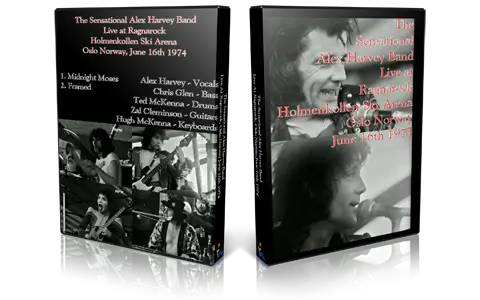 Artwork Cover of Alex Harvey 1974-06-16 DVD Oslo Proshot