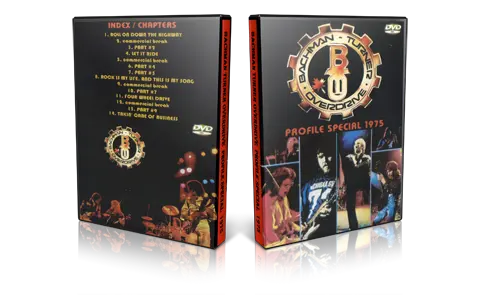 Artwork Cover of BTO Compilation DVD Profile Special 1975 Proshot