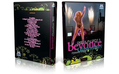Artwork Cover of Beyonce 2011-06-26 DVD Pilton Proshot