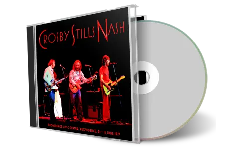 Artwork Cover of CSN 1977-06-13 CD Providence Audience
