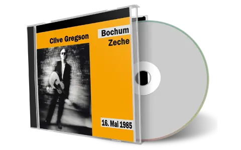 Artwork Cover of Clive Gregson 1985-05-16 CD Bochum Audience