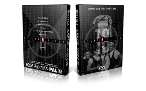 Artwork Cover of Culture Club 1983-11-03 DVD Madrid Proshot