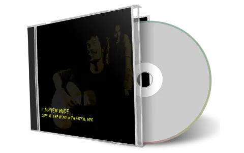 Artwork Cover of Damien Rice 2004-05-03 CD New York Audience