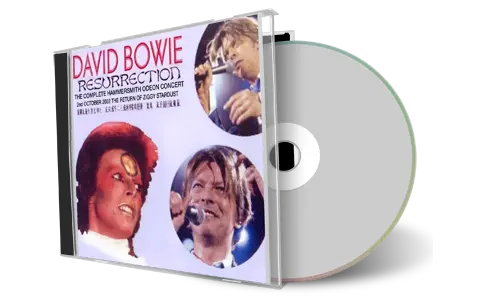 Artwork Cover of David Bowie 2002-10-02 CD London Audience
