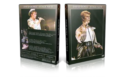 Artwork Cover of David Bowie Compilation DVD Stave Vol 2 Proshot