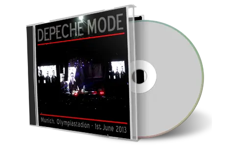 Artwork Cover of Depeche Mode 2013-06-01 CD Munich Audience