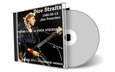 Artwork Cover of Dire Straits 1985-09-13 CD San Francisco Audience
