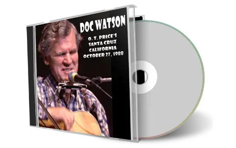 Artwork Cover of Doc Watson 1988-10-27 CD Santa Cruz Soundboard