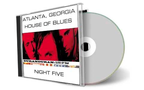 Artwork Cover of Duran Duran 2001-03-17 CD Atlanta Audience
