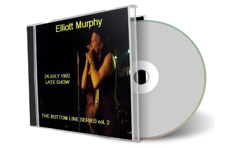Artwork Cover of Elliott Murphy 1992-07-24 CD New York City Soundboard